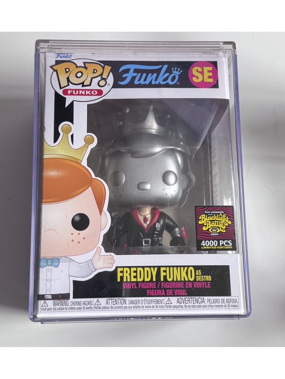 Funko Pop! Funko Freddy Funko As Destro SE Blacklight Battle Vinyl Figure